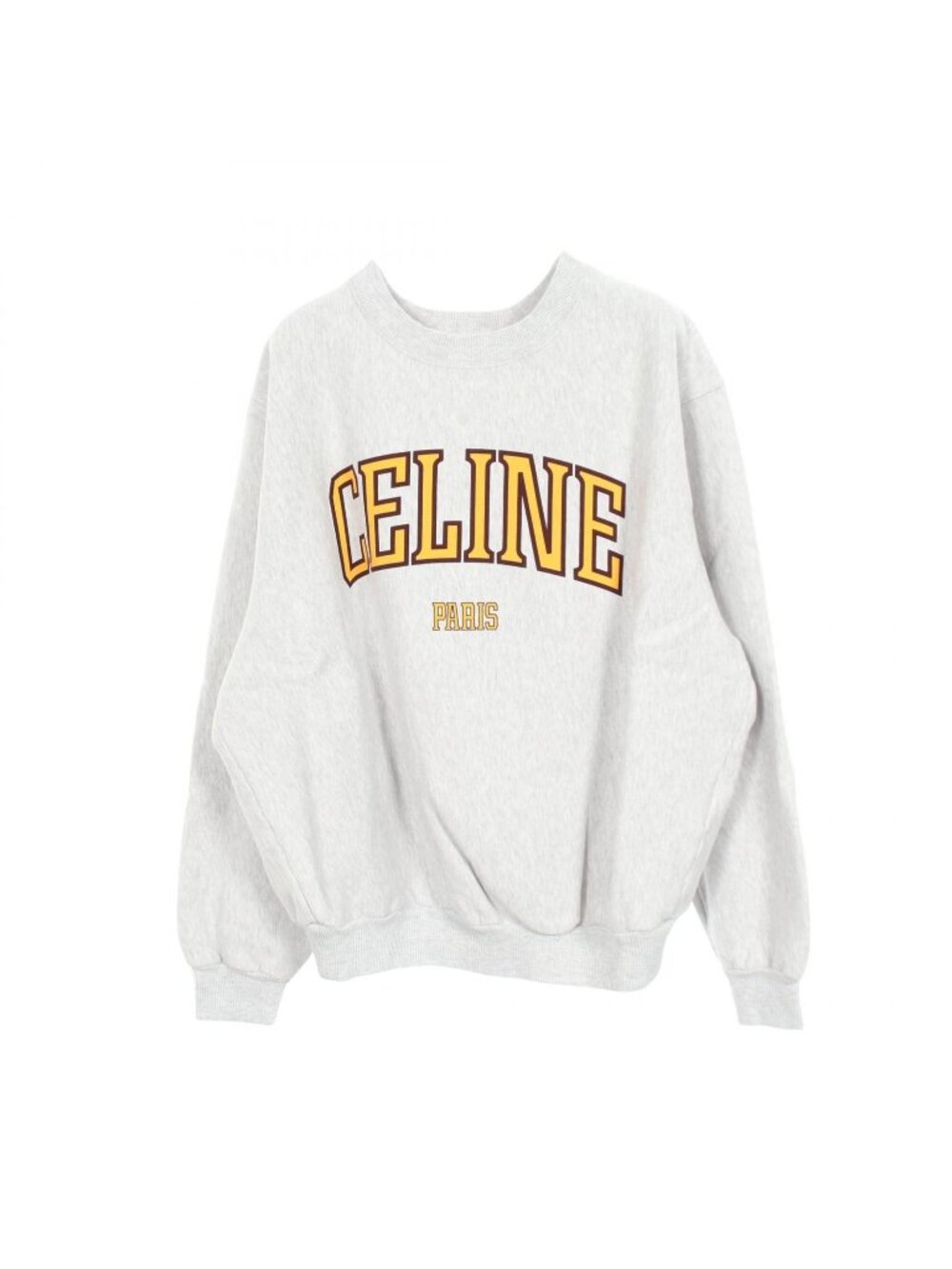 Celine Sweatshirt Logo Print Cotton